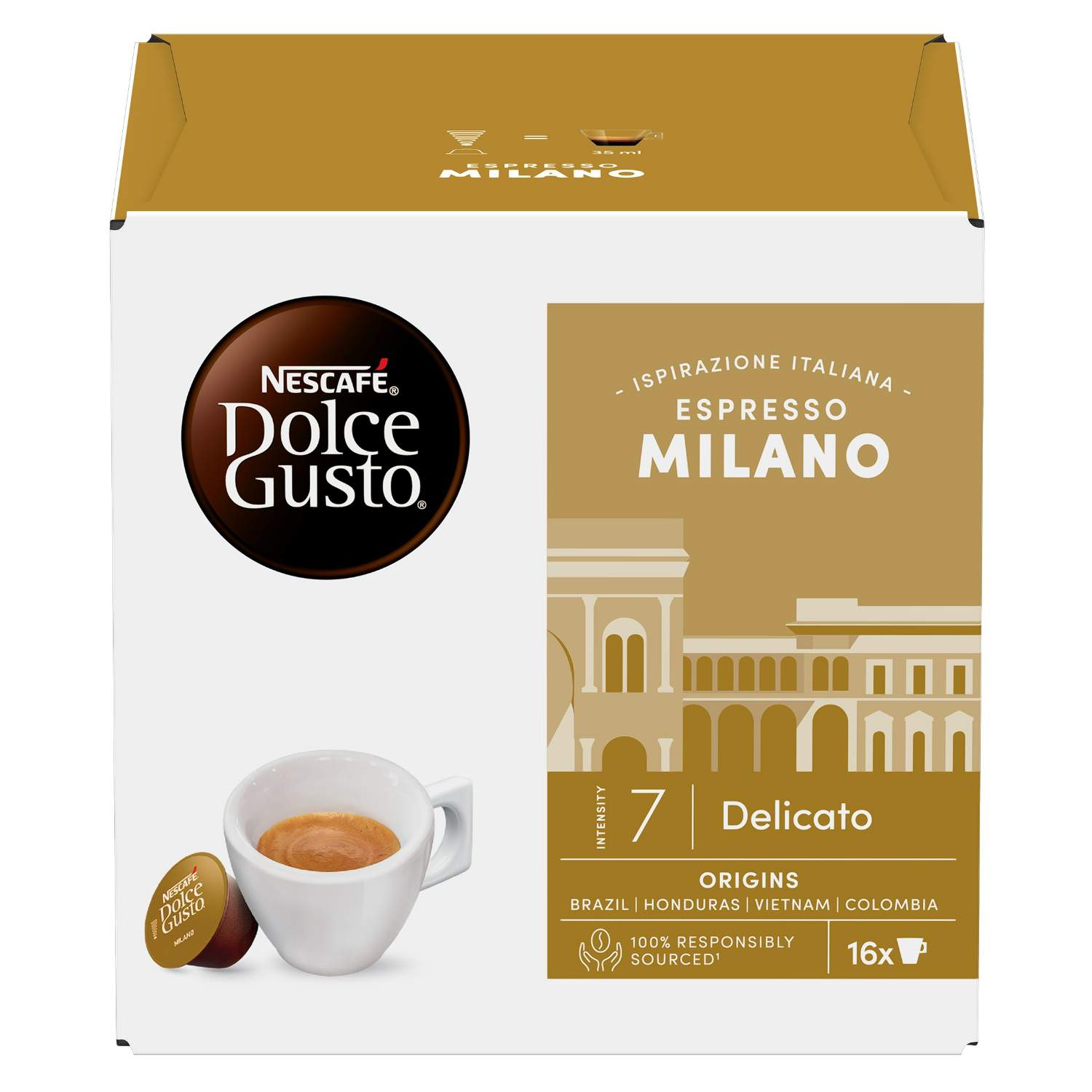 Nescafe kapsule milano 16/1 99.2g nestle dolce gusto