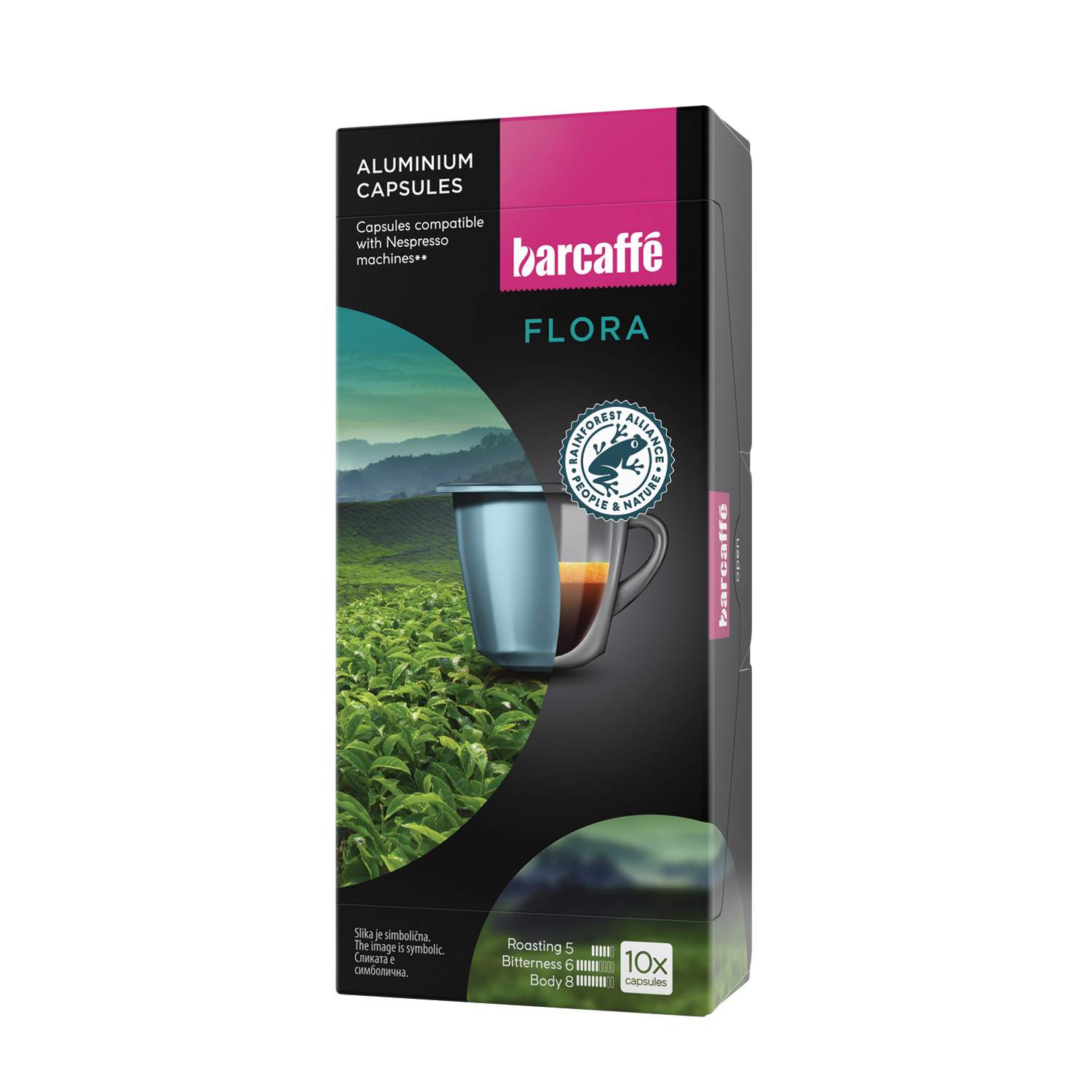 Barcaffe kapsule nc flora 55g barcaffe
