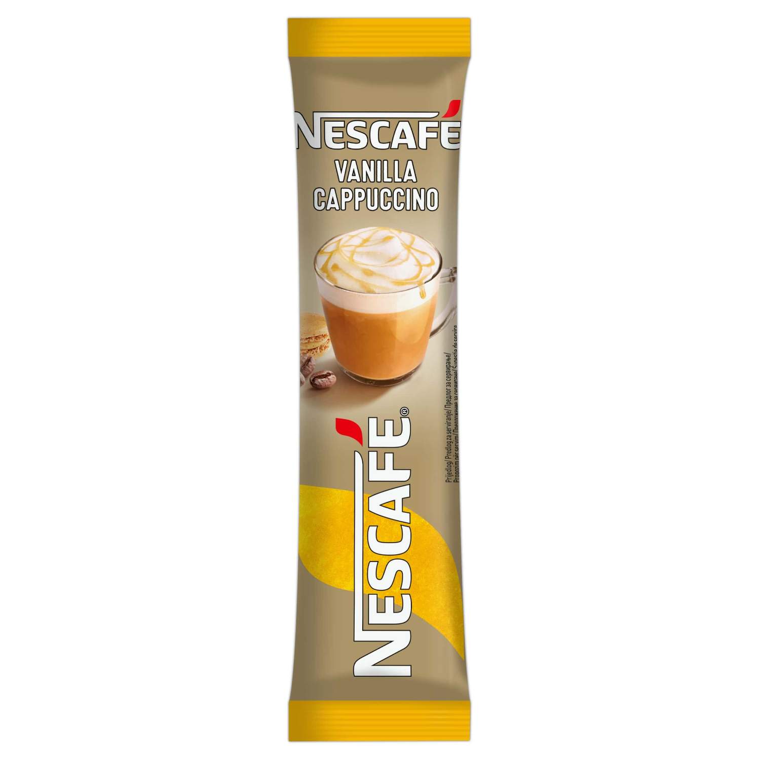 Nescafe instant cappuccino vanila 14g nescafe