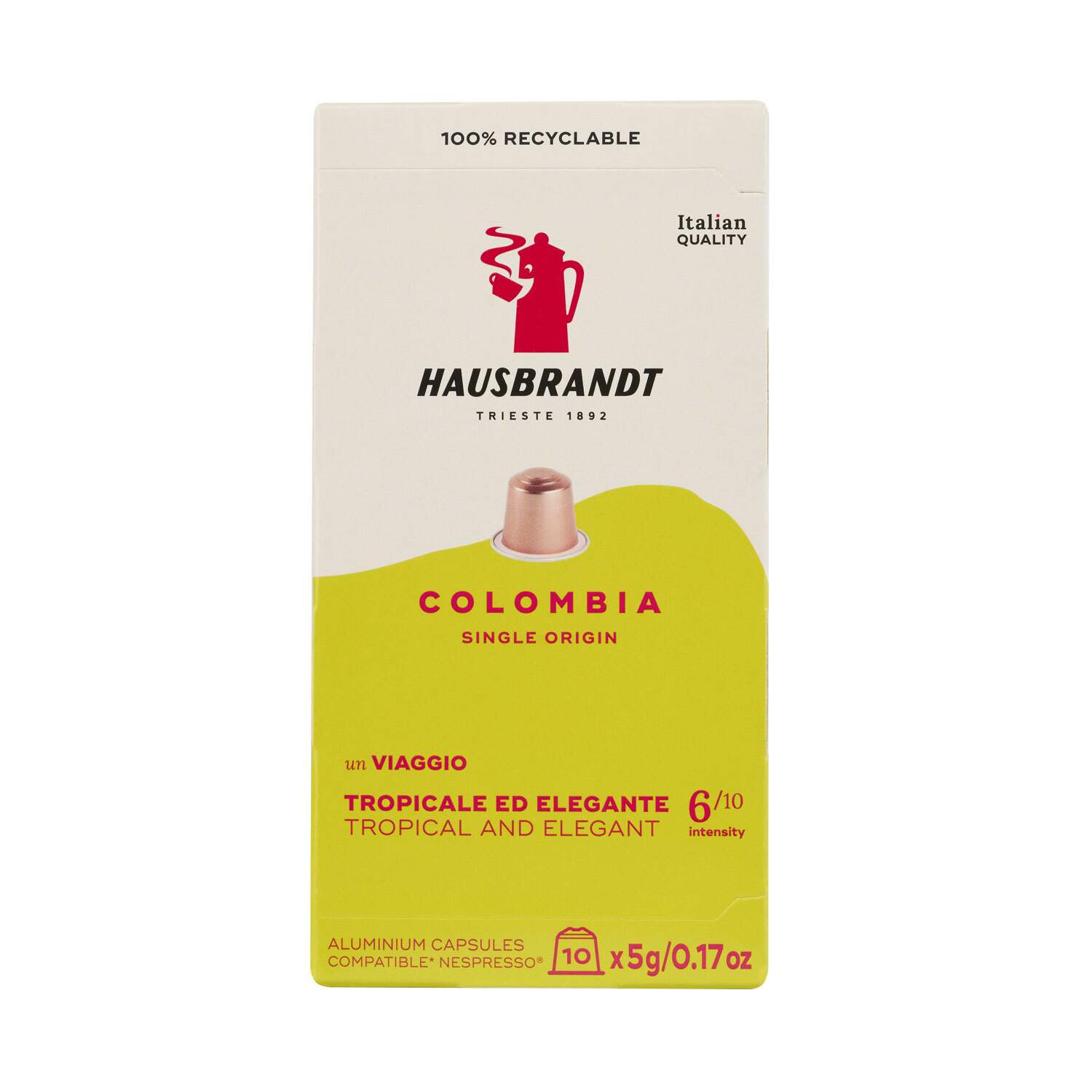 Hausbrandt Kapsule Colombia 10kom