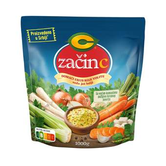 ZACIN C MIXED SEASONING 1kg CENTROPROIZVOD 1104353