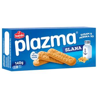 KEKS SLANI SUSAM I MORSKA SO PLAZMA 140G BAMBI