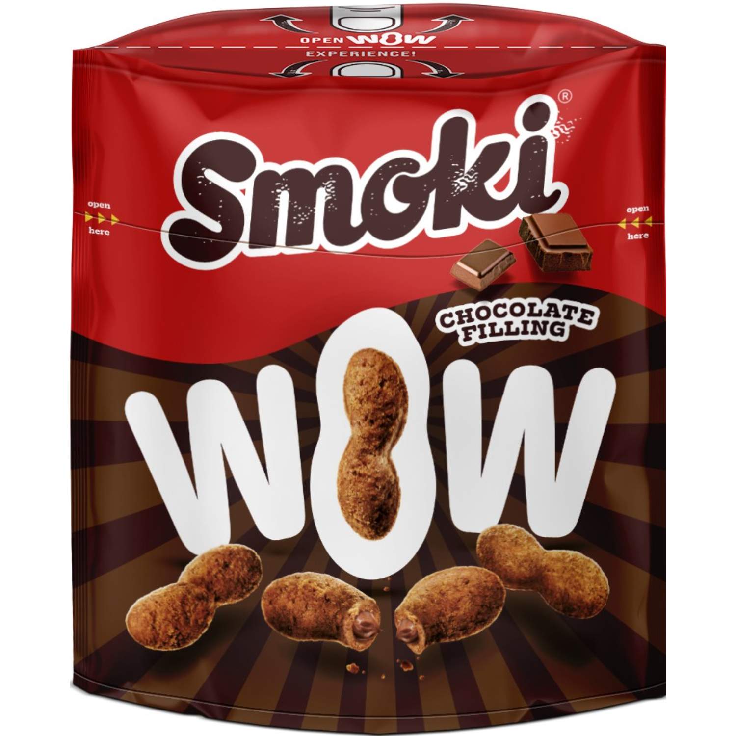 Smoki Flips Wow čokolada 70g štark Smoki Idea