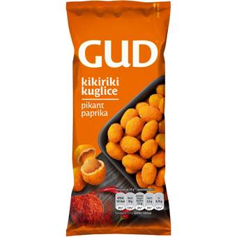 Kikiriki kuglice oblozene paprikom 40g Marbo
