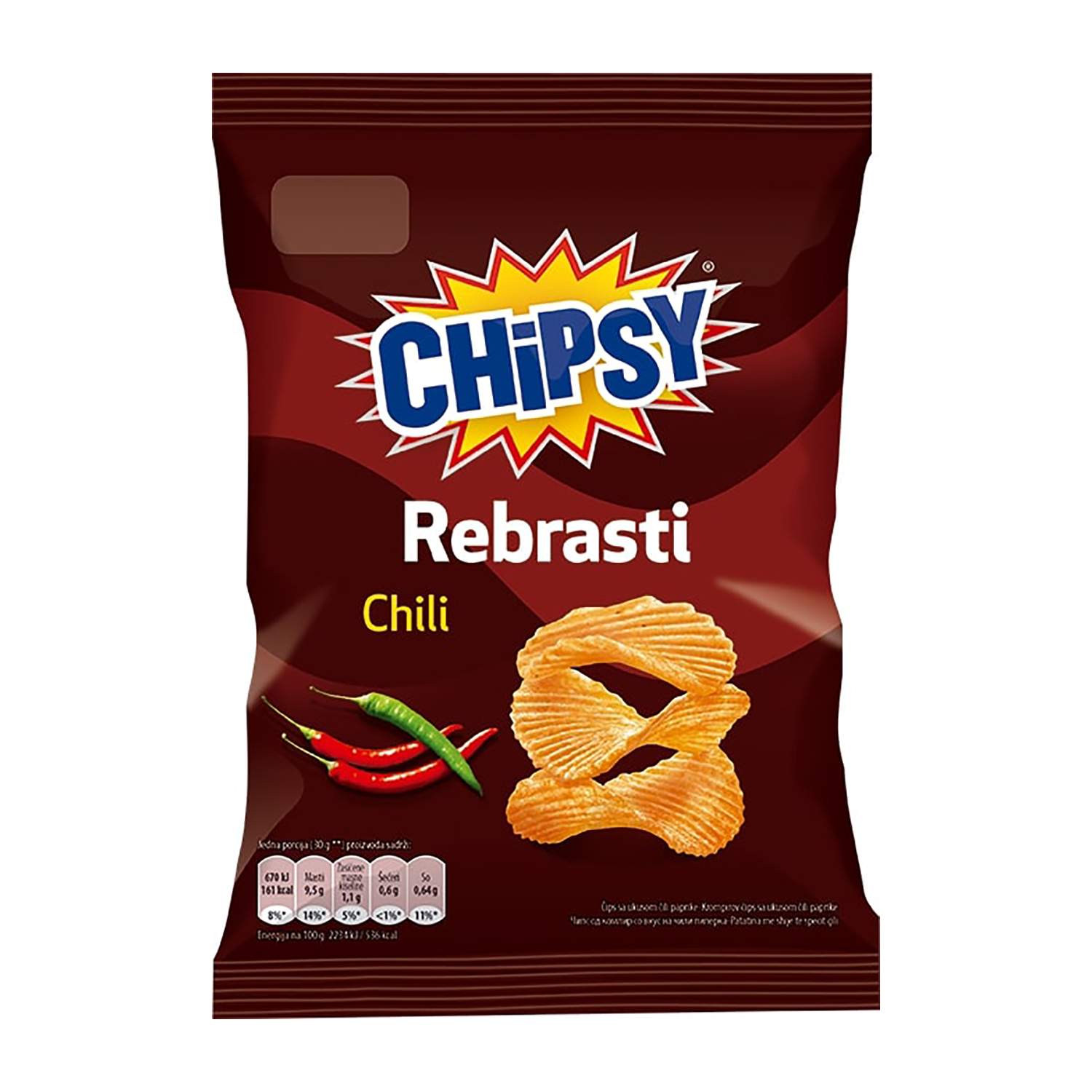 Chipsy čips x cut chili 60g marbo chipsy | Idea