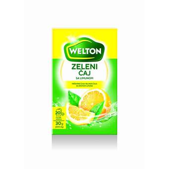 CAJ ZELENI SA AROMOM LIMUNA 30GR WELTON
