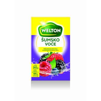 ČAJ AROMATIZOVANI VOĆNI - ŠUMSKO VOĆE 44G WELTON