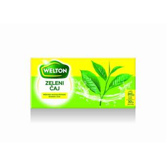 ČAJ ZELENI 30G WELTON