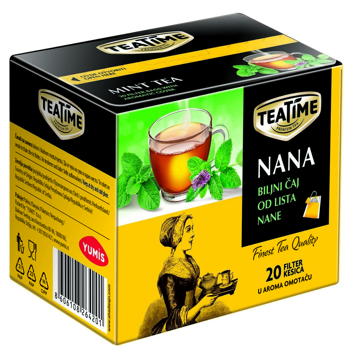 Tea time čaj nana 24g tea time