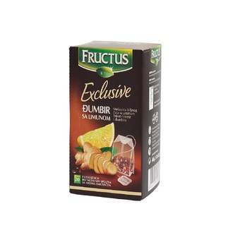 Čaj meš sa đumbirom i aromom limuna Exclusive Fructus