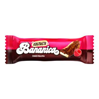 bananica kremasta coko malina 28g atlantic
