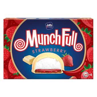 Full Munch jagoda sa belom cokoladom 128g Jaffa