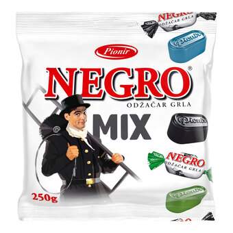 BOMBON PIONIR TVRDA NEGRO MIX 250G