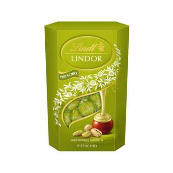 bombonjera lindor 200g pistachio cornet inkofoods