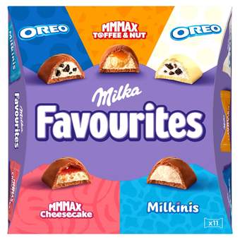 bombonjera milka favourites 95g nelt
