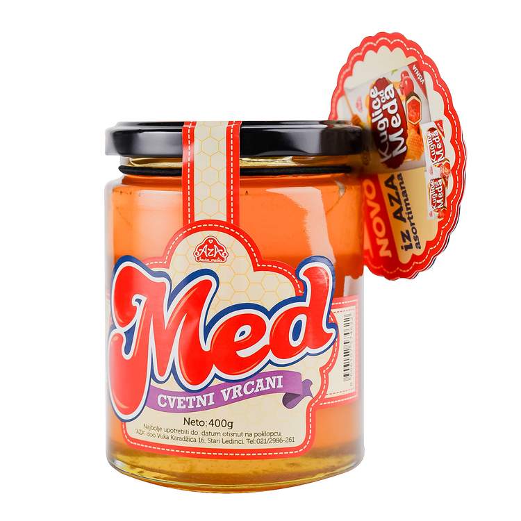 Aza Med Cvetni 400g