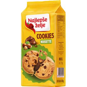 KEKS NAJLEPSE ZELJE COOKIES NOISETTE 145G ATLANTIC BRANDS