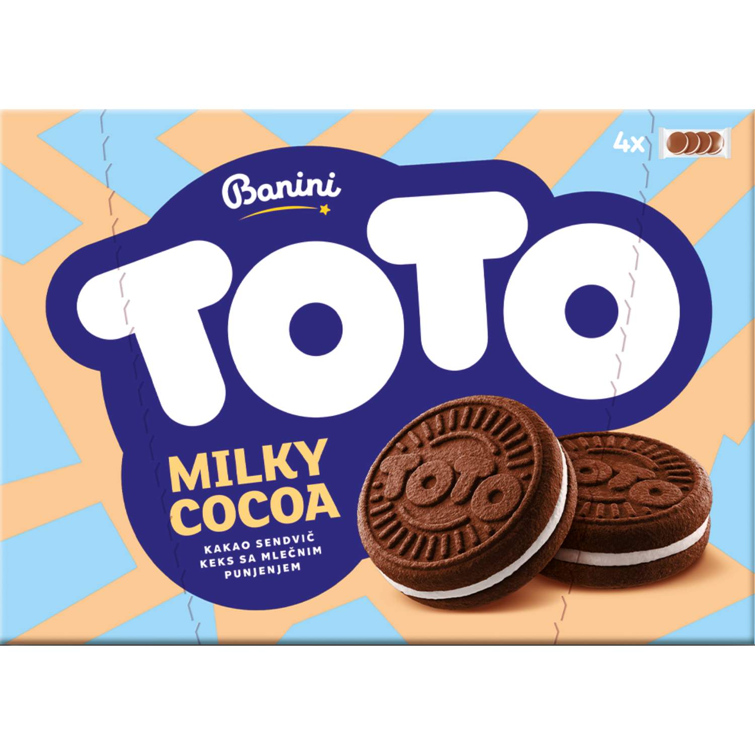 Toto keks milk 195g jaffa toto | Idea