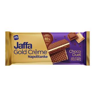KEKS NAPOLITANKE 215G GOLD CREME CHOCO DUET JAFFA (12)