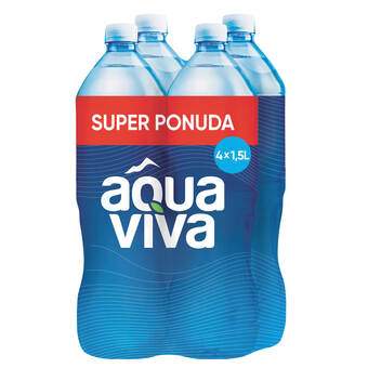 VODA NEGAZIRANA AQUA VIVA 4X1,5L PET KNJAZ MILOS