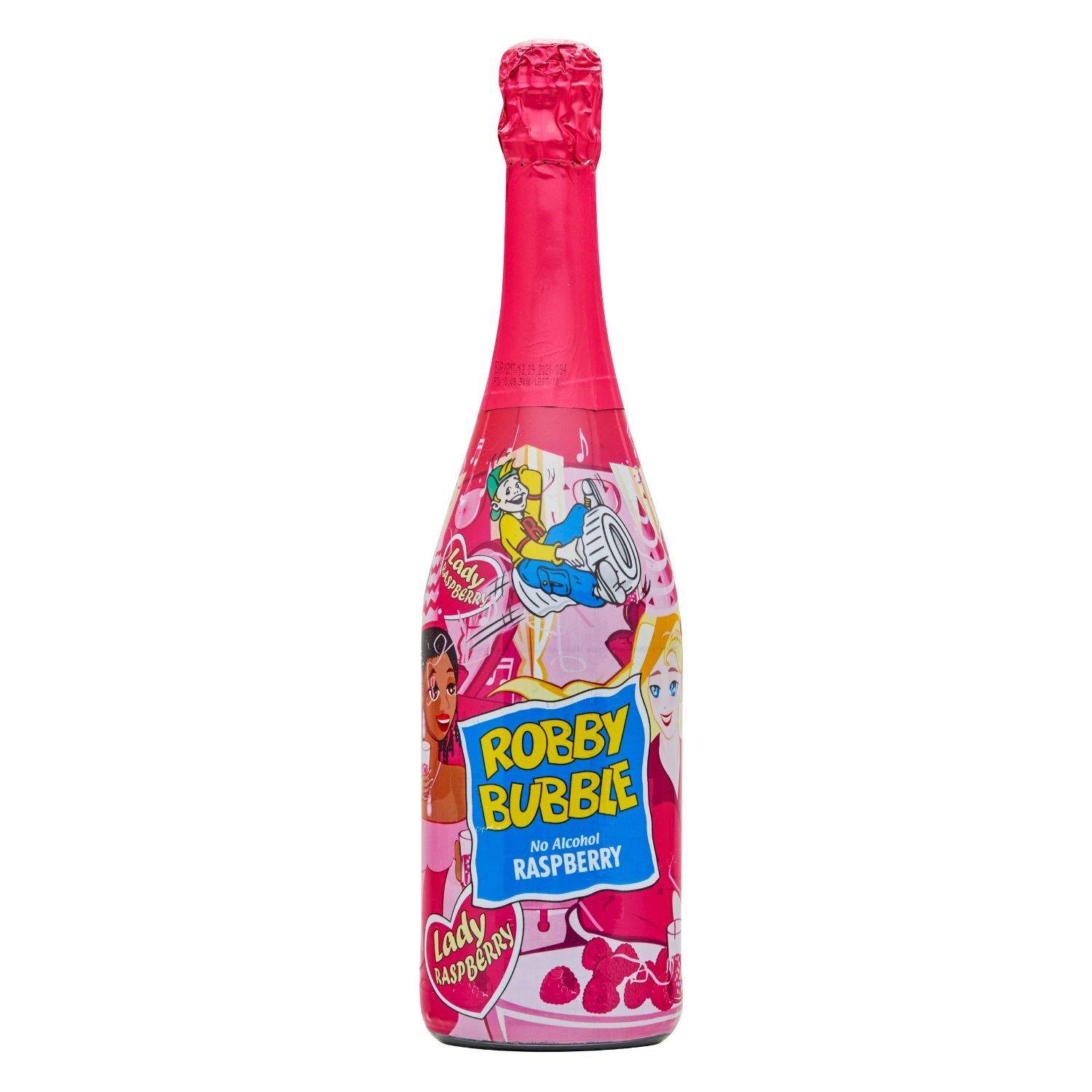 Robby Bubble Deciji sampanjac malina 0.75l