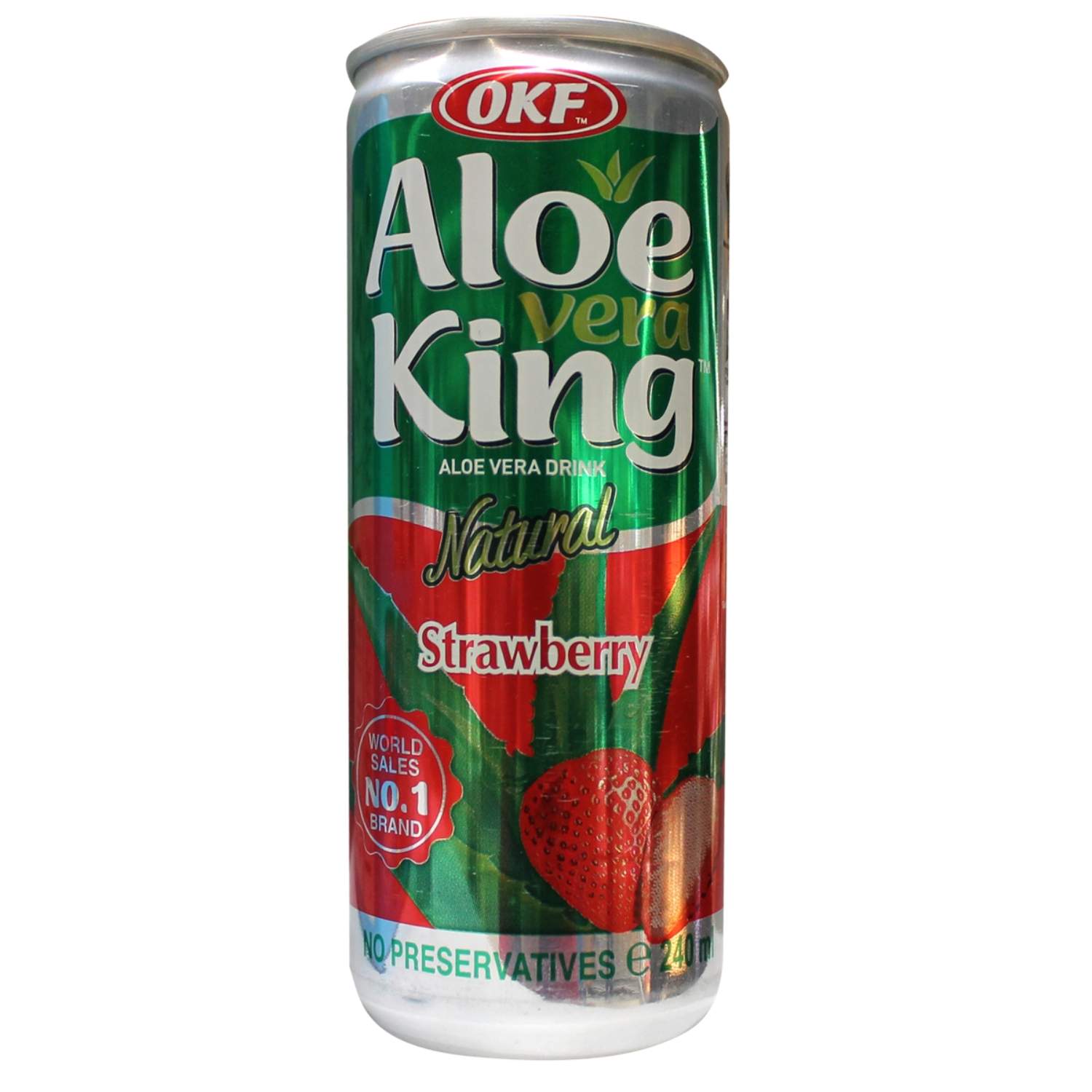 OKF Vocni sok Aloe Vera King jagoda 0.24l