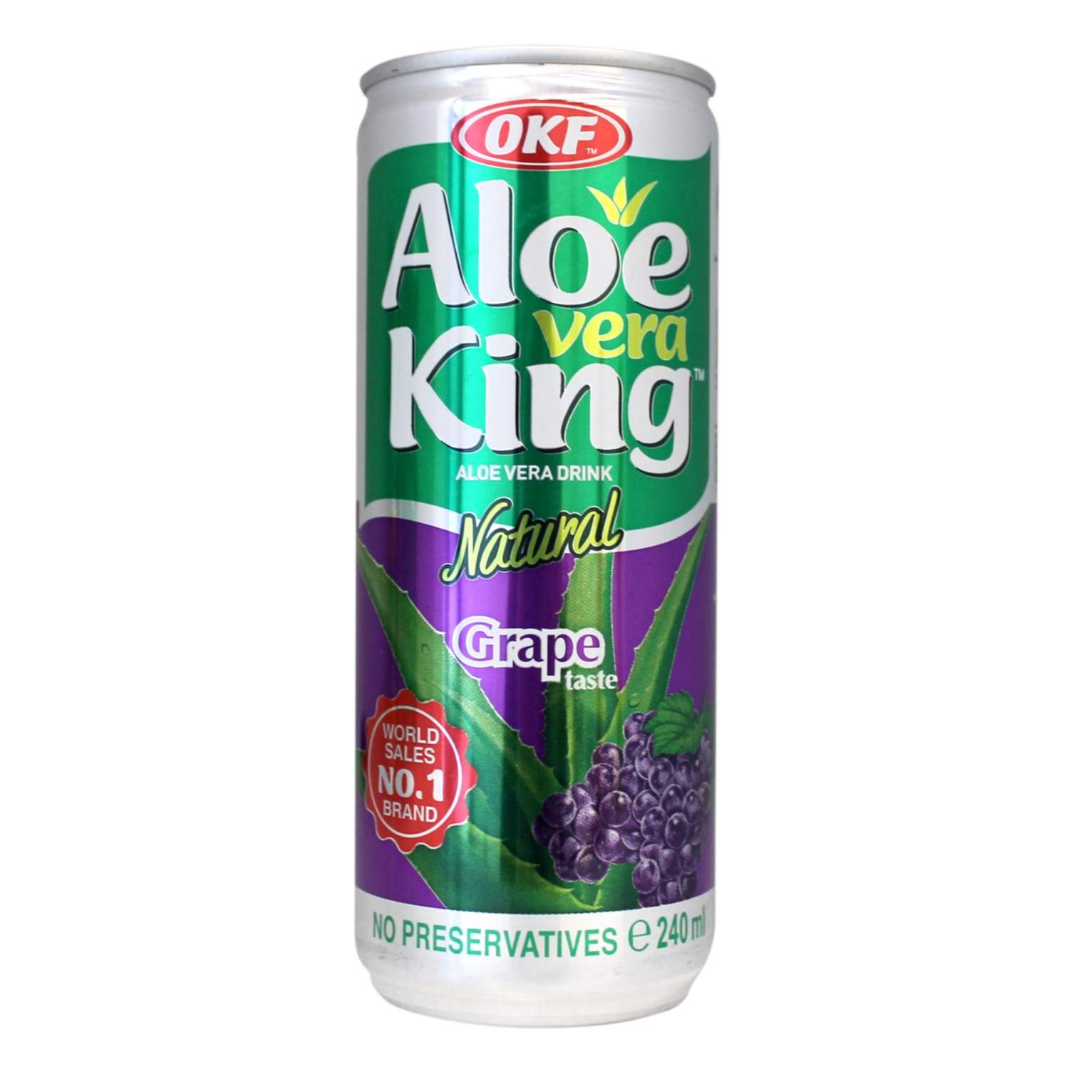 OKF Vocni sok Aloe Vera King grozdje 0.24l