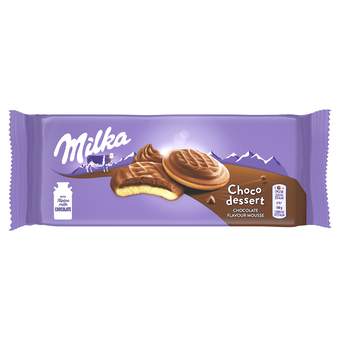 MILKA CHOCO DESSERT CCHOCOLATE MOUSSE 24X 128GR.NELT