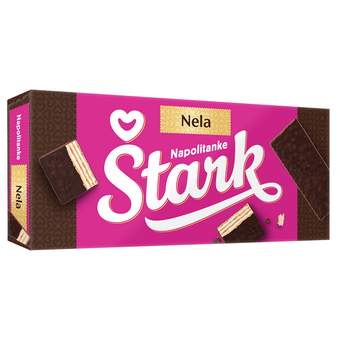 036969 Štark nela vafel mlecni krem i kakao preliv 132 g