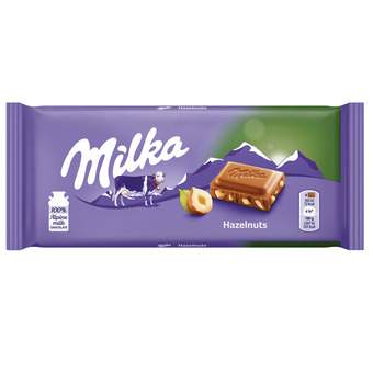Cokolada MILKA hazelnuss 0080 Mondelez 25