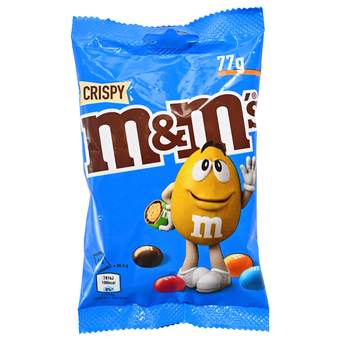 bombone M&Ms Crispy 77g nelt