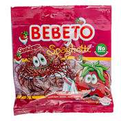 GUMENE BOMBONE SPAGHETTI STRAWBERRY 80G BEBETO