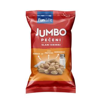 KIKIRIKI PECENI OLJUSCENI JUMBO 80GR FUN&FIT
