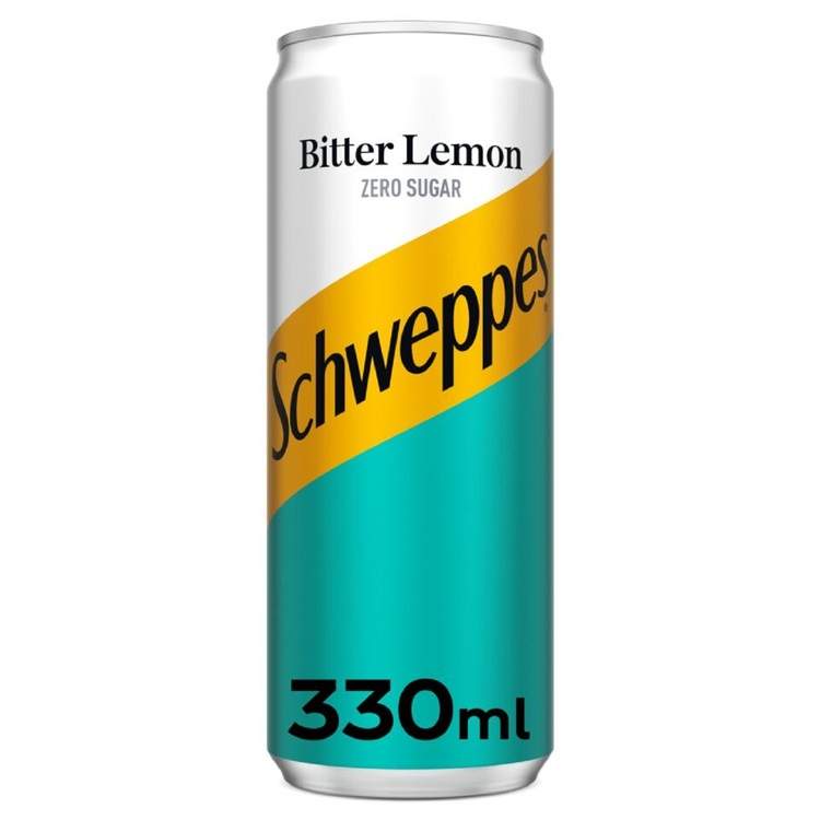 Schweppes sok bitter lemon zero 0,33 can schweppes Idea