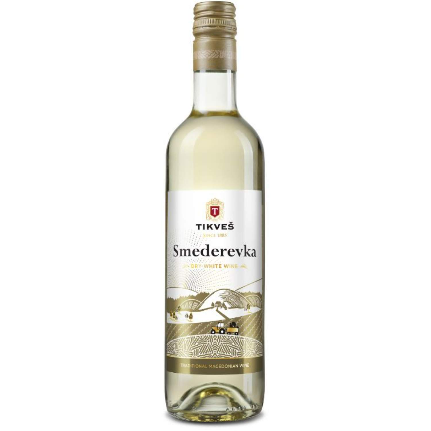 Tikves Belo vino Smederevka 0.5l