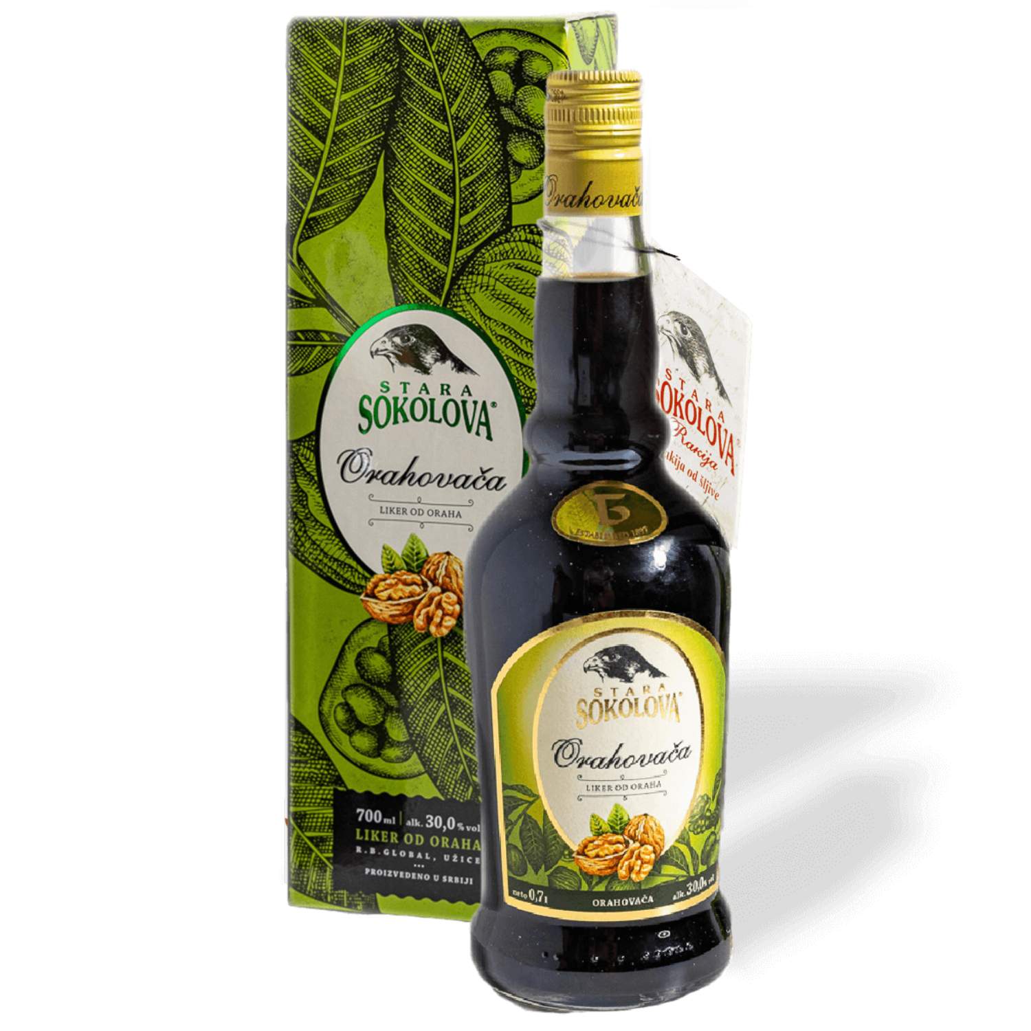Stara Sokolova Rakija orahovaca 30% 0.7l