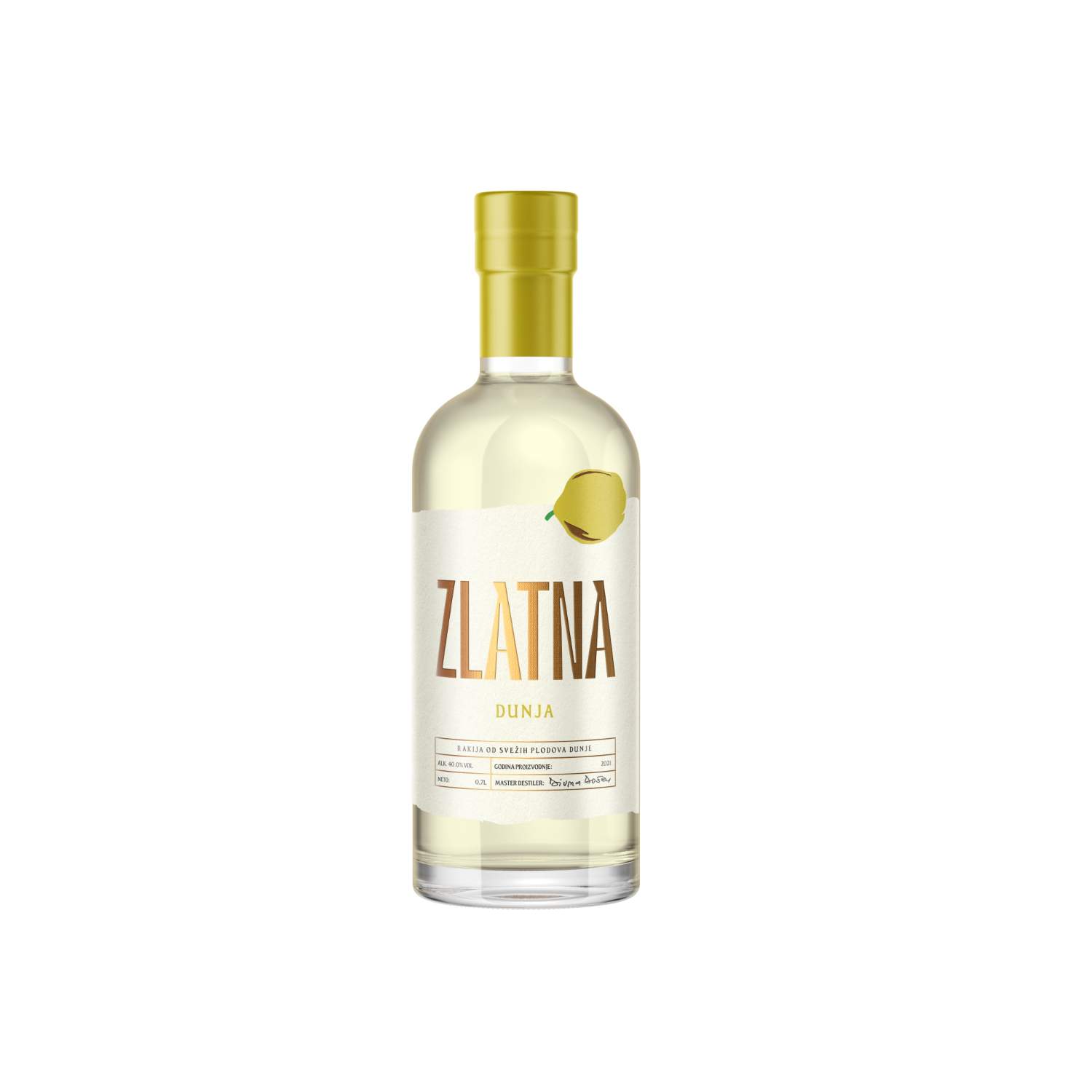 Zlatna Rakija dunja 0.7l