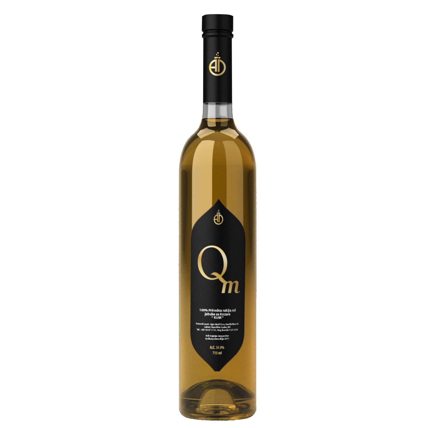 Djedova Rakija jabuka 0.75l