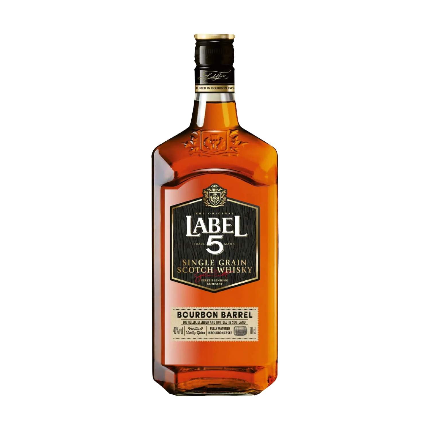 Label 5 Whiskey bourbon barrel 0,7l