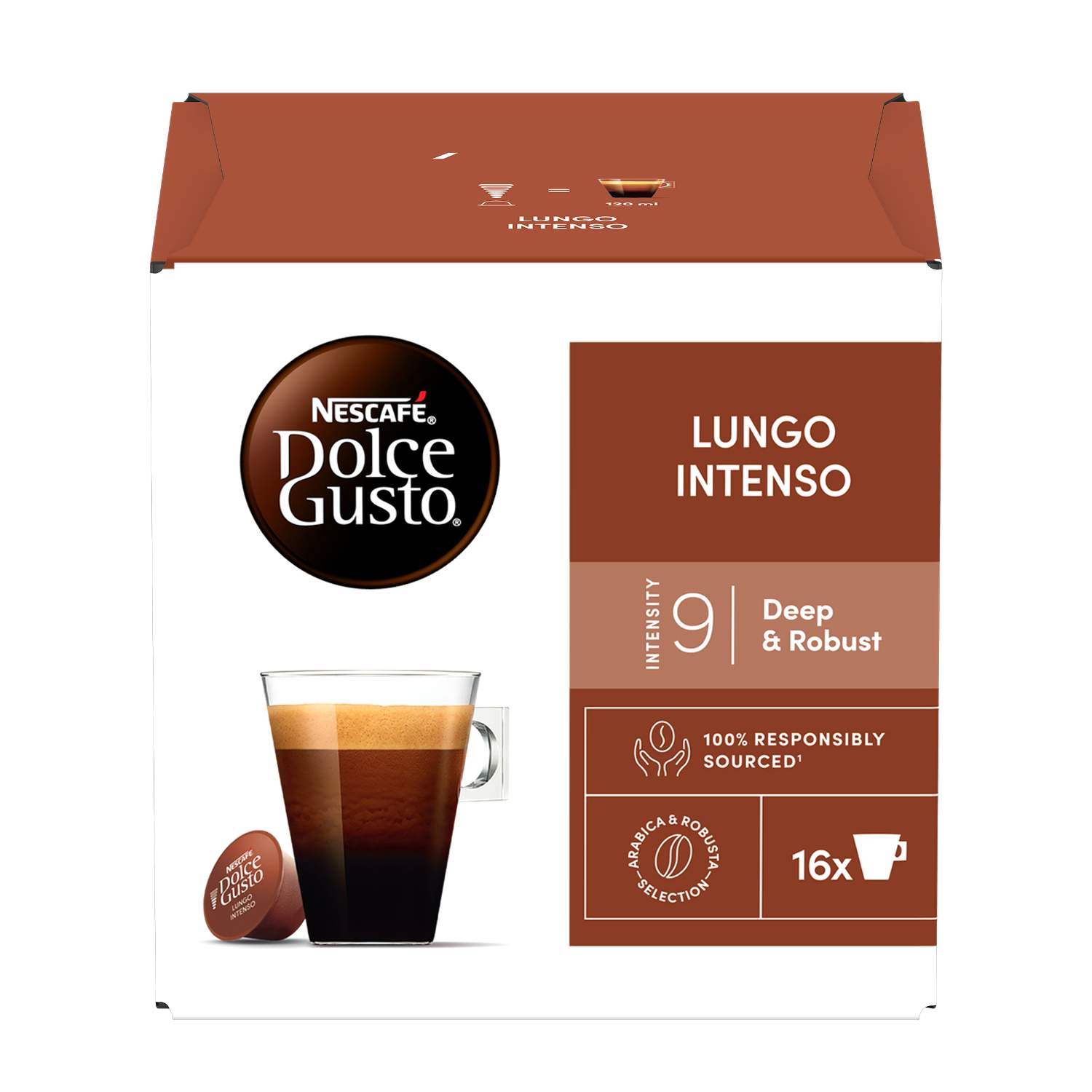 Nescafe dolce gusto kapsule lungo intenso kafa 16 kapsula/ 16 napitaka
