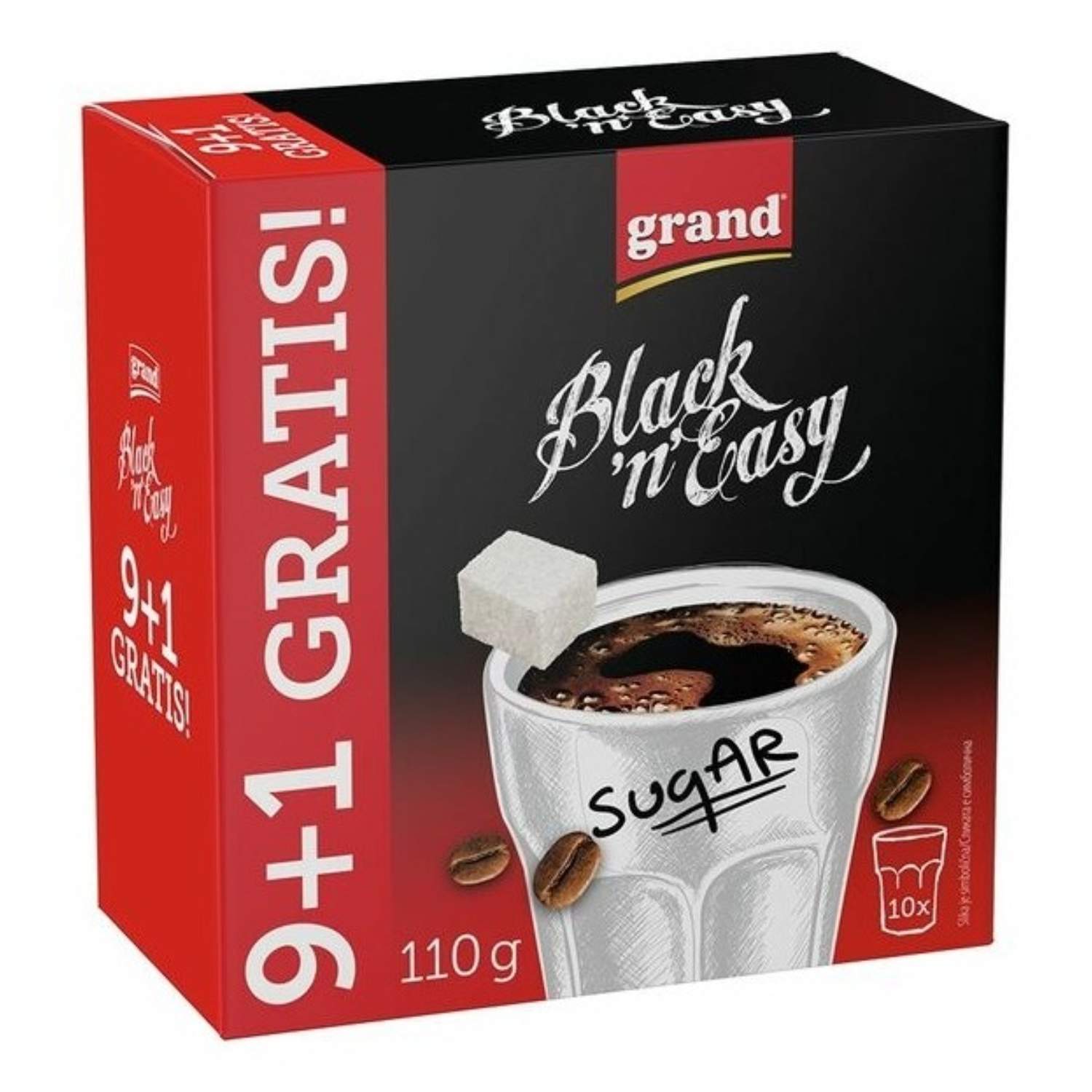 Grand kafa black'n'easy 11g 9+1gratis grand