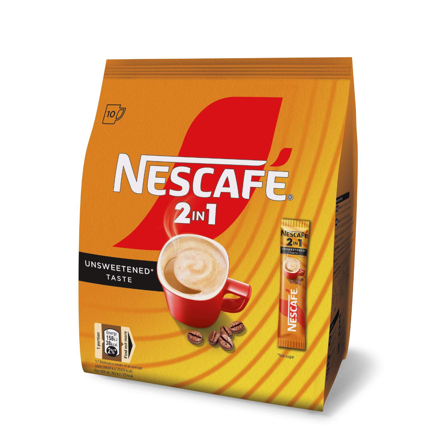 Nescafe instant 2in1 kesa 80g nestle nescafe
