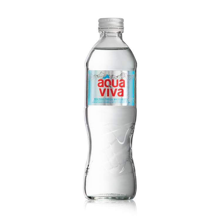 Aqua Viva Negazirana mineralna voda staklo 330ml