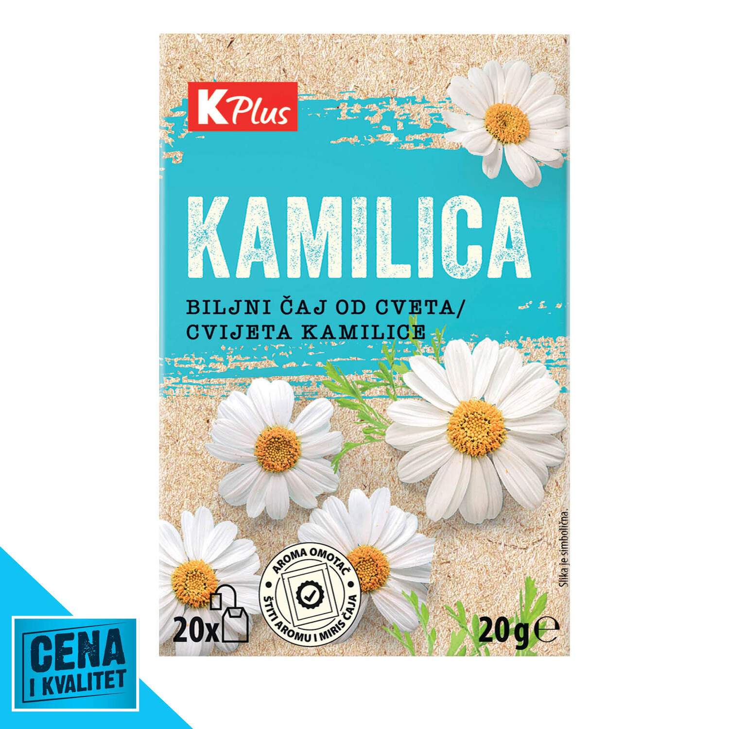 K plus caj kamilica 20g