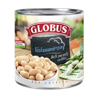 KISELISI GLOBUS PASULJ BELI VELIKI VAKUM 326G
