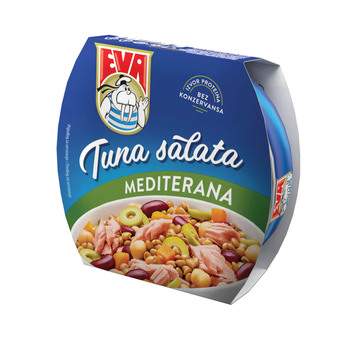 EVA TUNA SALATA MEDITERANA 160g PODRAVKA