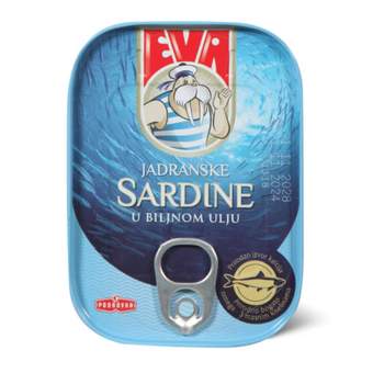 sardina eva u biljnom ulju 100g podravka