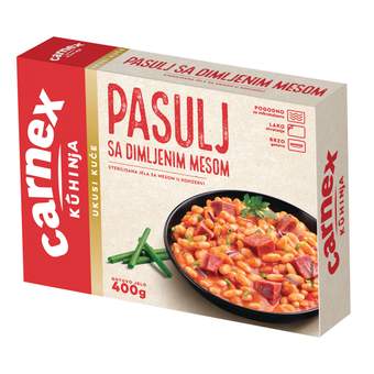 GOTOVO JELO CARNEX PASULJ SA DIMLJENIM MESOM 400G