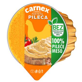 PASTETA PILECA 75G (14) CARNEX