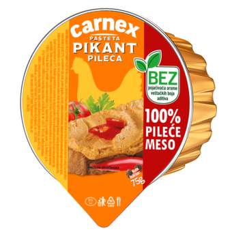 PASTETA PILECA PIKANT 75G (14) CARNEX